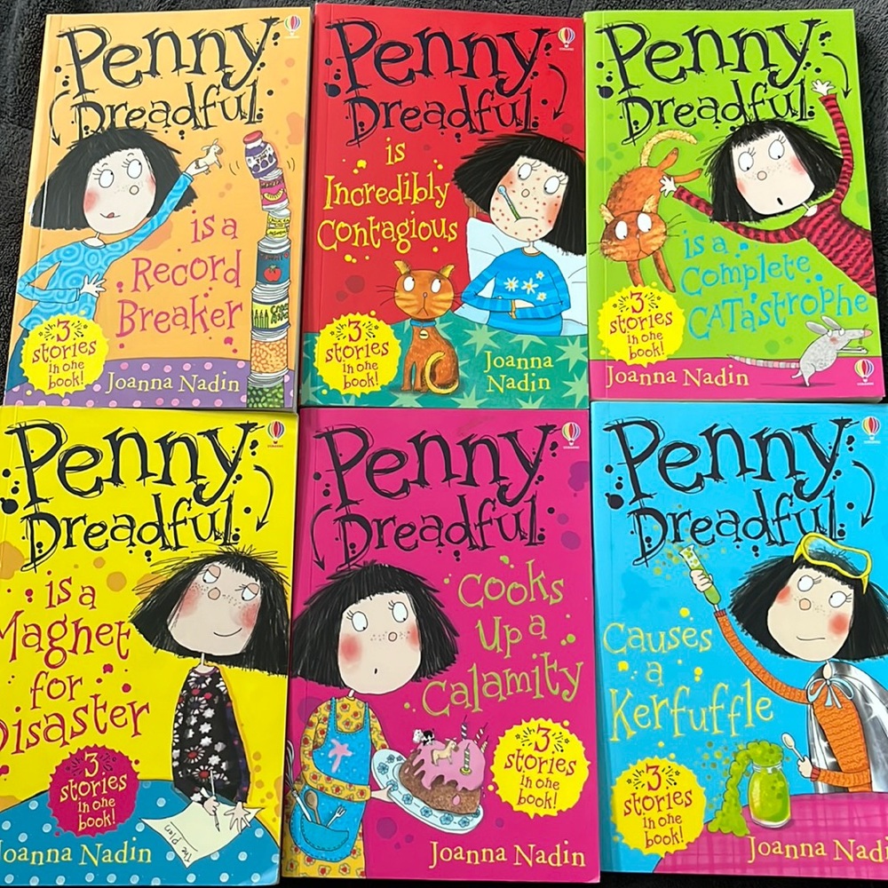 Lot of 6 Penny Dreadful children’s books by Joanna Nadin